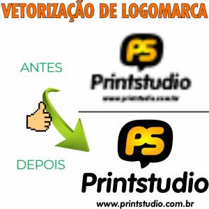 Vetorização de Logomarca  Arte Digital    